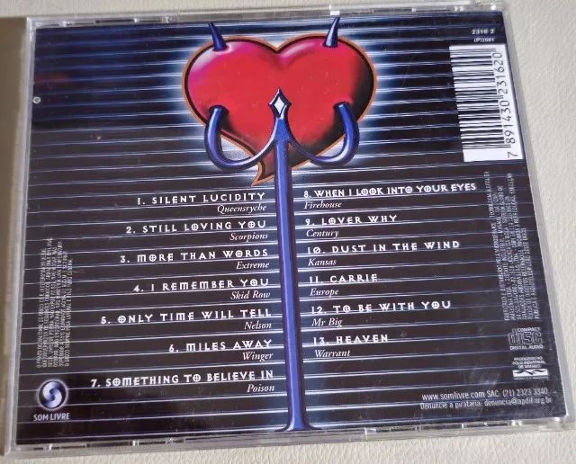 CD - LOVY METAL (SEM RISCOS, COM ENCARTE, EXCLENTES CONDIÇÕES) - Foto 3