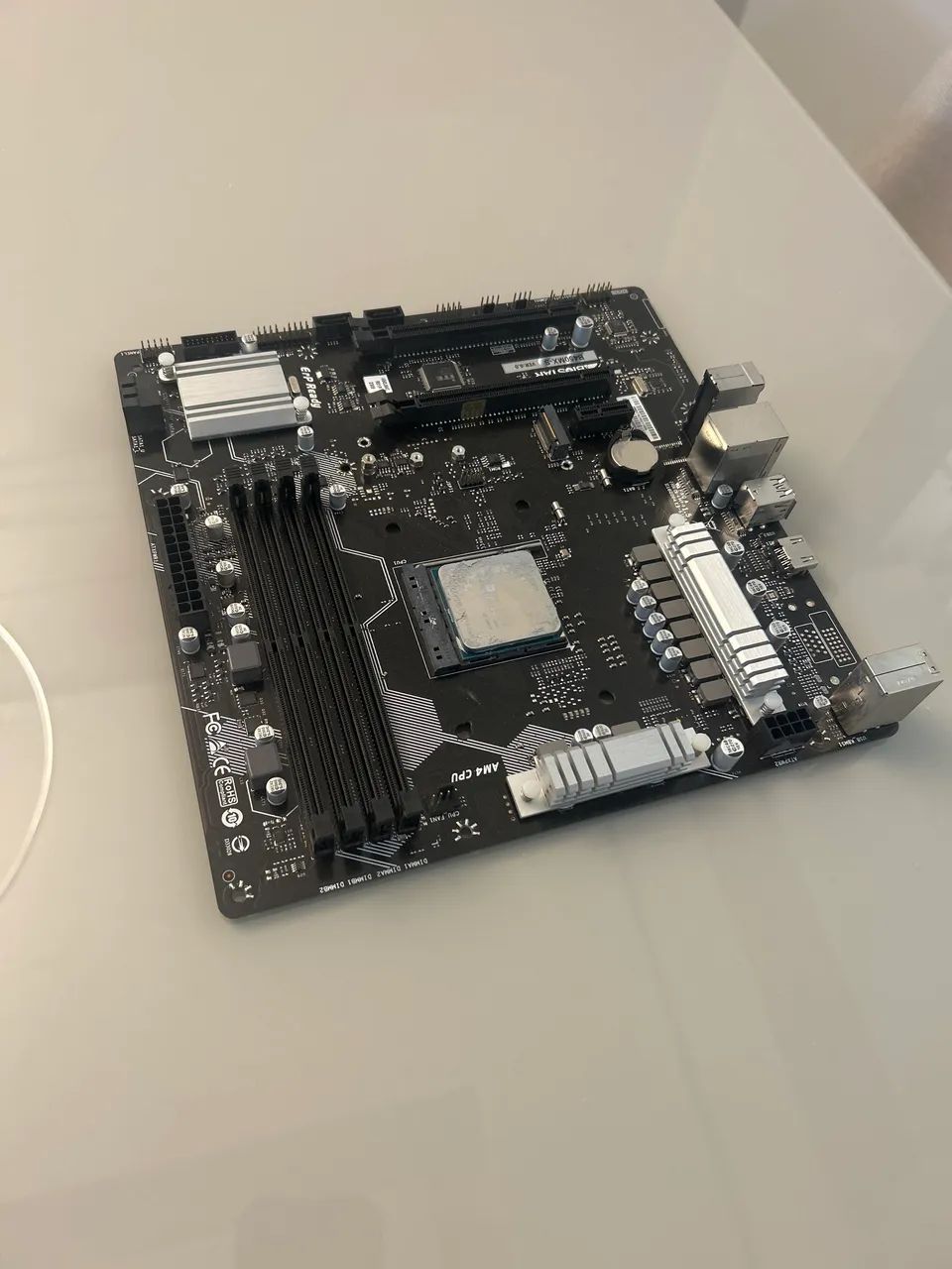 Placa Mãe B450mx-s Biostar + Amd Ryzen 5 5500