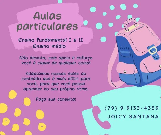 Aulas particulares 