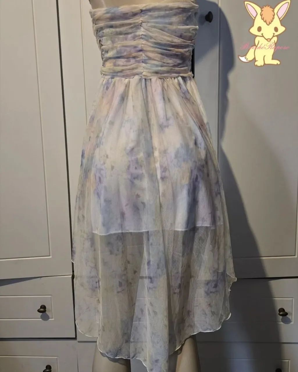 Vestido tomara que caia em tule  - Foto 3