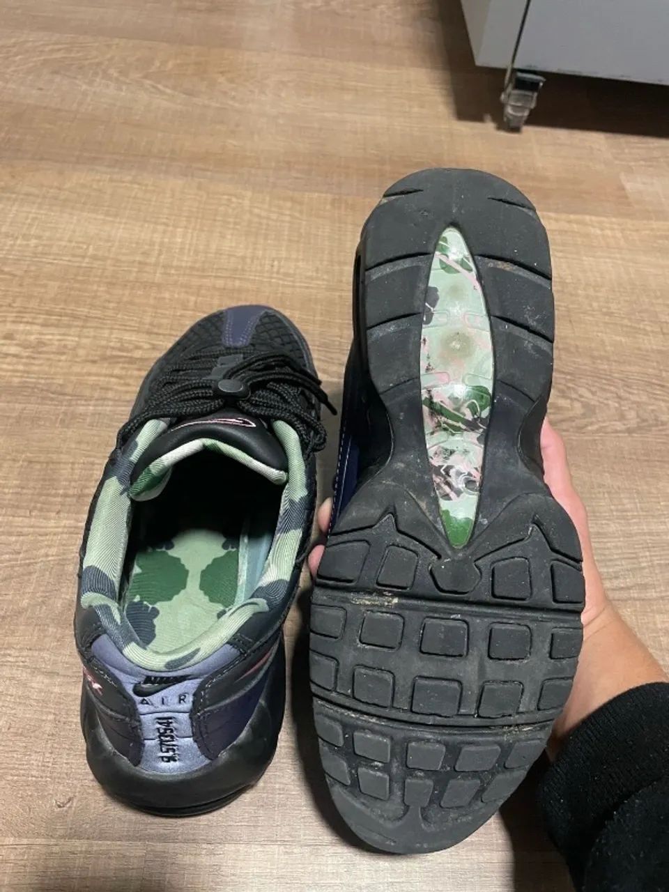 tênis Nike air max 95 corteiz rosa - Foto 2
