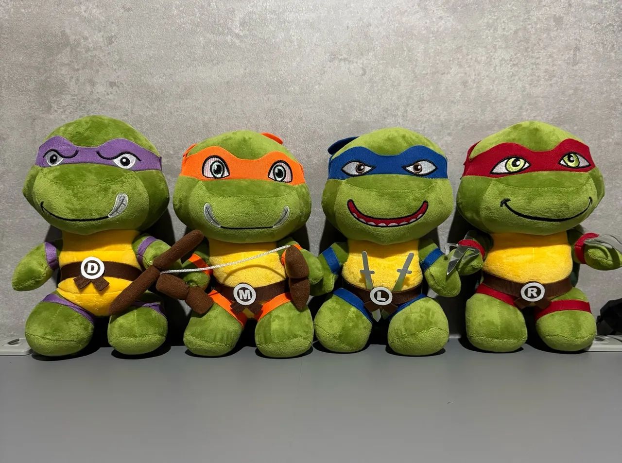 Tartarugas ninja pelucia