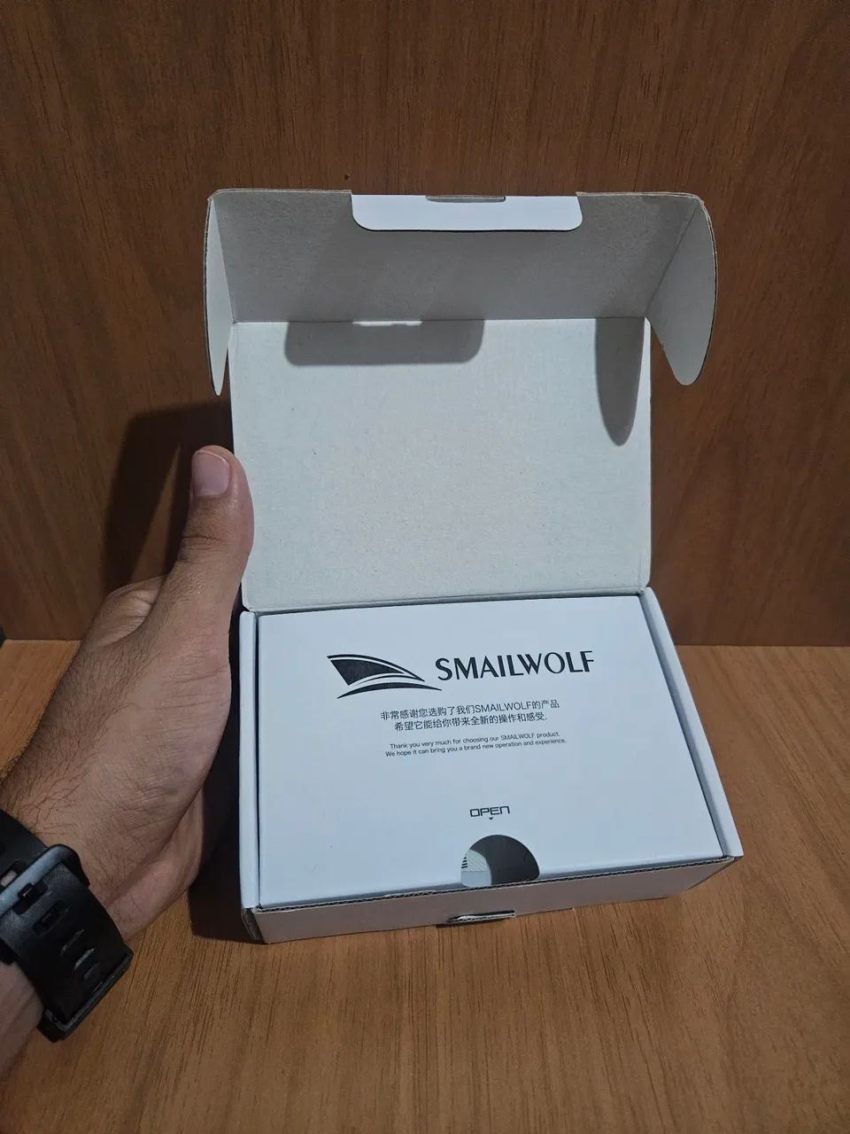 Mouse smailwolf rs7 Branco Novo - Foto 2