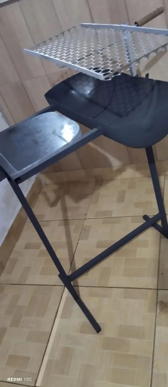 Churrasqueira com mesa de pedra Mamoré  - Foto 4