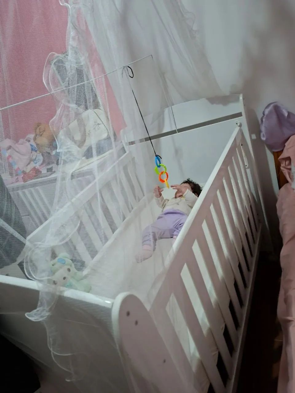Berço, carrinho e bebê conforto - Foto 2