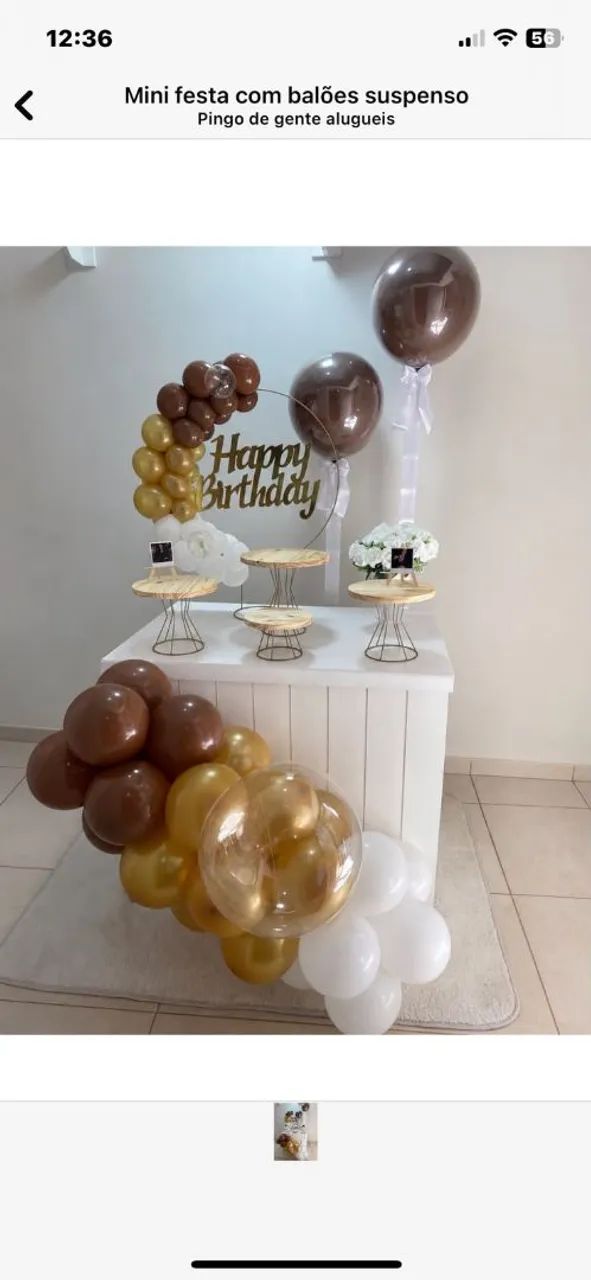 Mini festa na mesa  - Foto 4