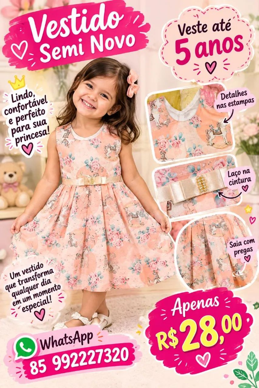 Vestido infantil  - Foto 3