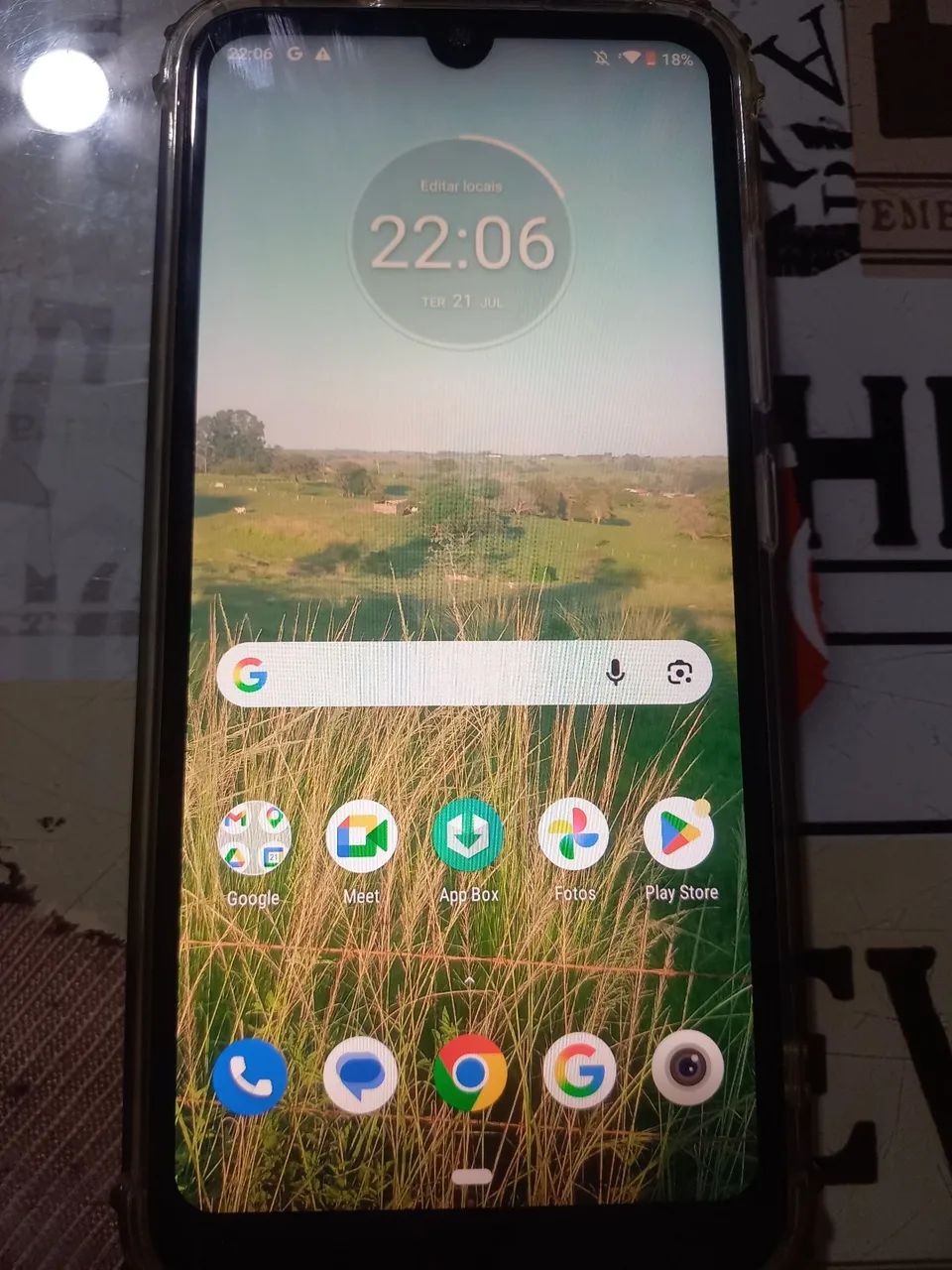 Celular motorola em bom estado