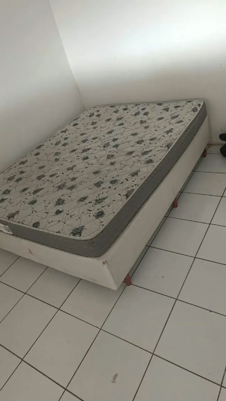 Cama box casal com colchão D45 - Foto 3