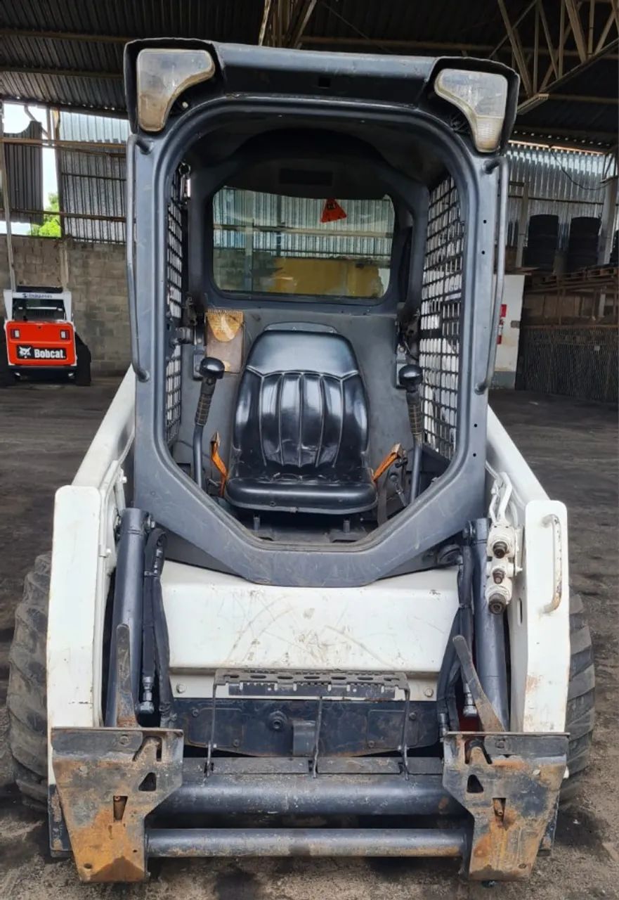Minicarregadeira Bobcat S450 Ano 2021 1742,9hs Aberta Alava. - Foto 4
