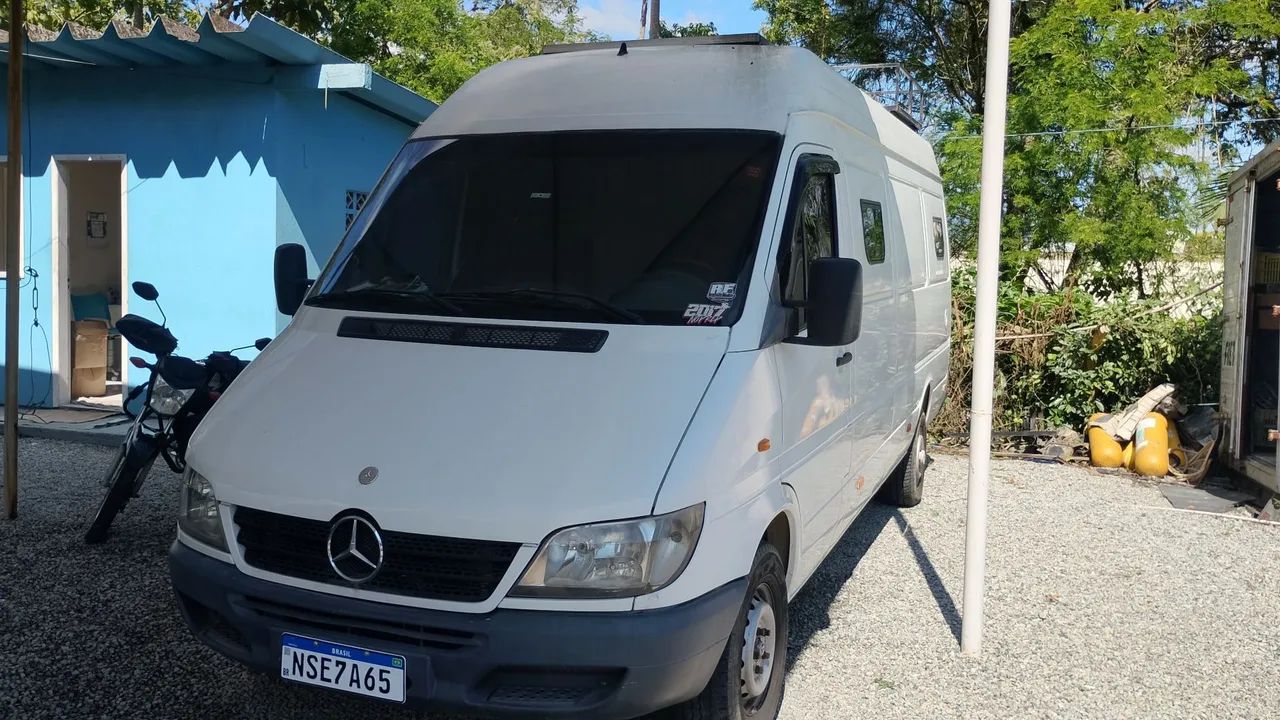 Mercedes-Benz Sprinter 311 Furgão Longo Teto Alto Dies 2010