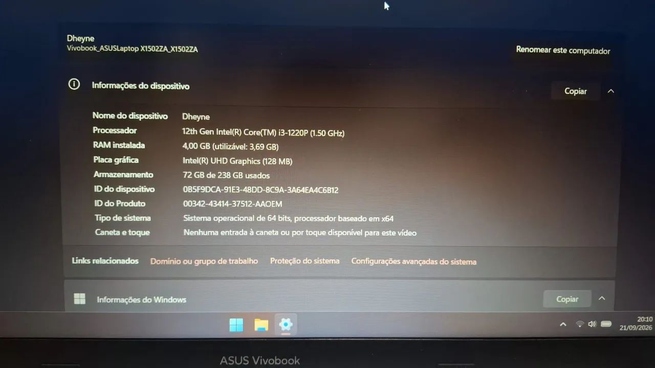 Notebook ASUS - Foto 4