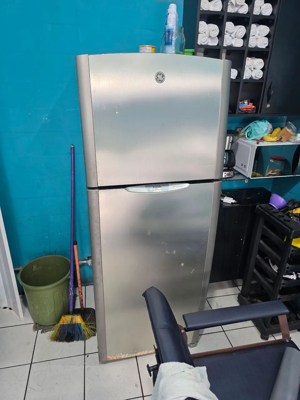 Geladeira inox duas portas sem defeito  - Foto 5