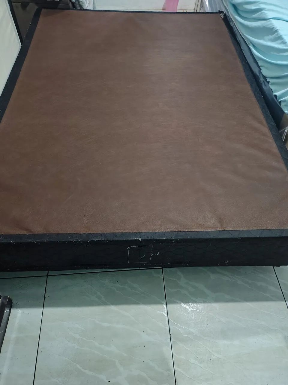 Cama box casal com colchão  - Foto 3