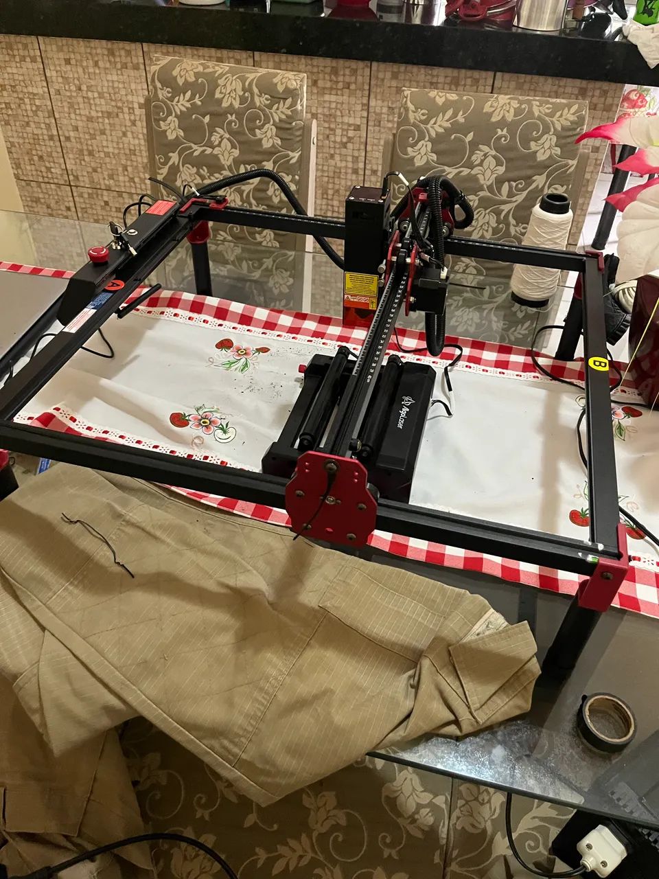 Gravadora a laser ALGOLASER 10w (kit completo) - Foto 2