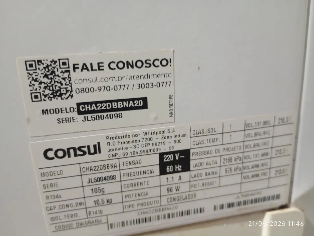 Freezer Consul  - Foto 5
