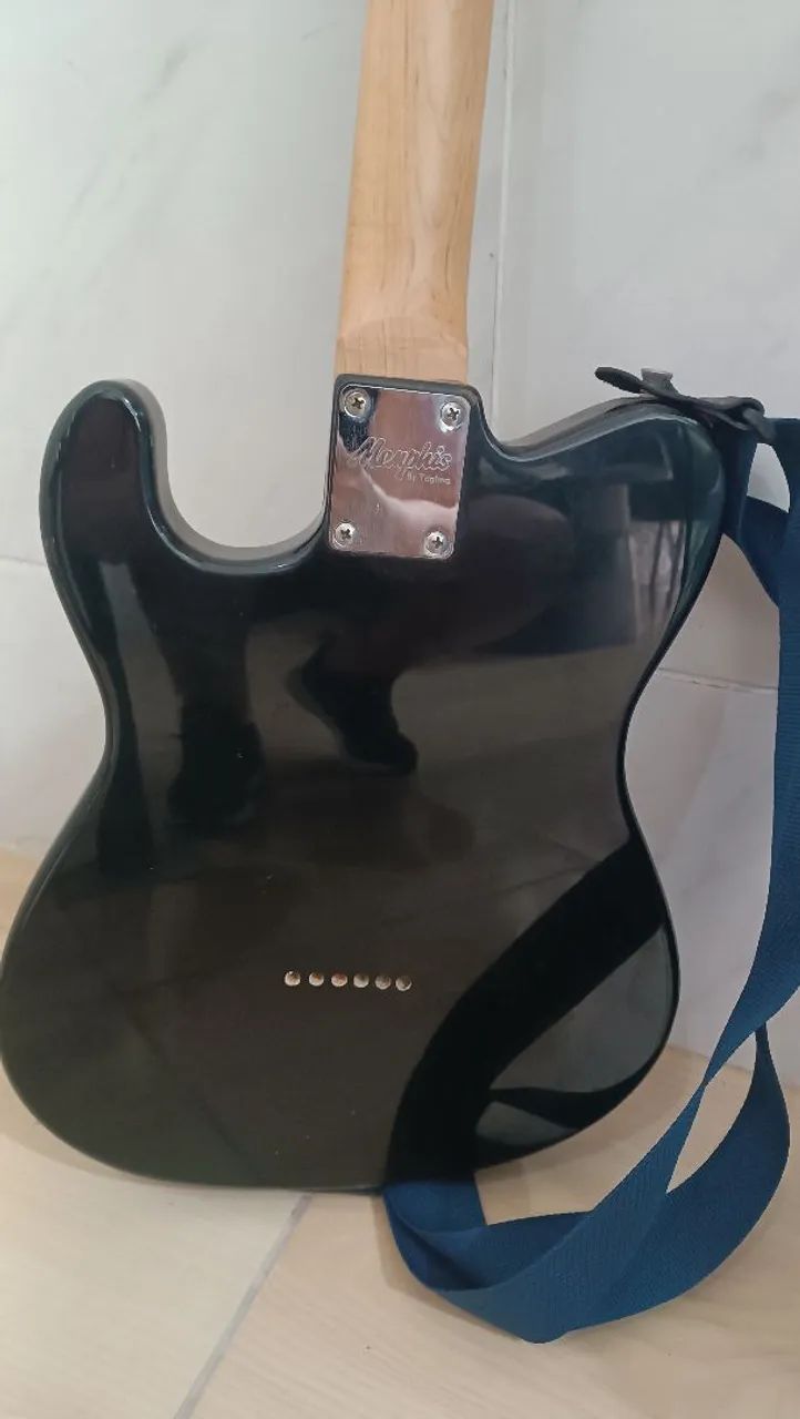Guitarra Memphis by Tagima Mg 30 Bks Preta - Foto 5