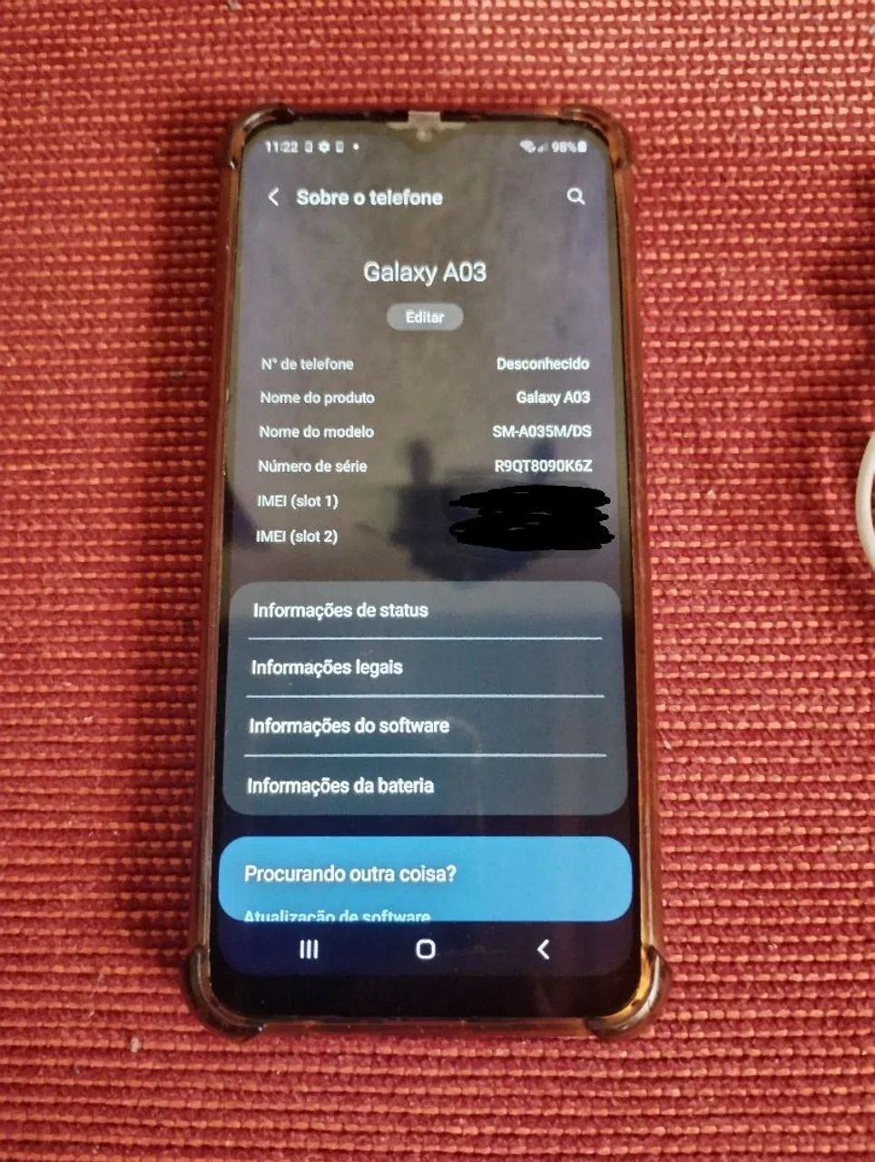 Samsung Galaxy A03 4gb ram 64gb (Moóca) - Foto 2
