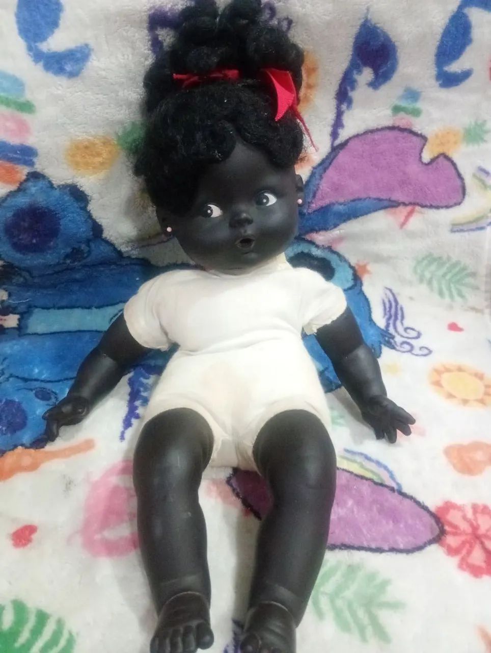 Boneca Antiga Negra  - Foto 5