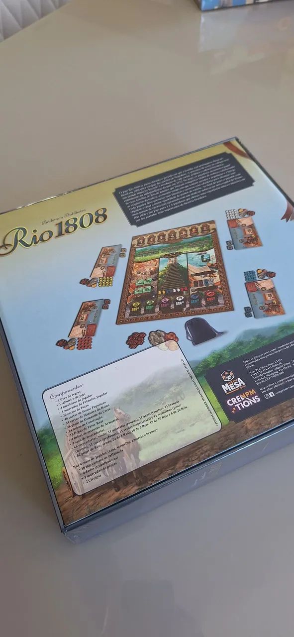 Jogo de Tabuleiro Rio 1808 - Novo - Foto 5