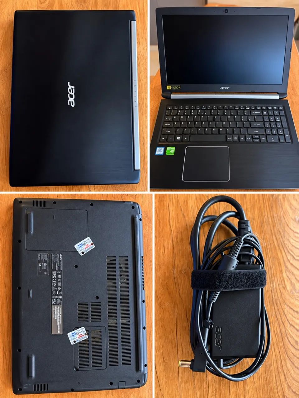 NOTEBOOK ACER ASPIRE A515 - i5 | 20GB RAM | SSD 1TB + M.2 | GEFORCE