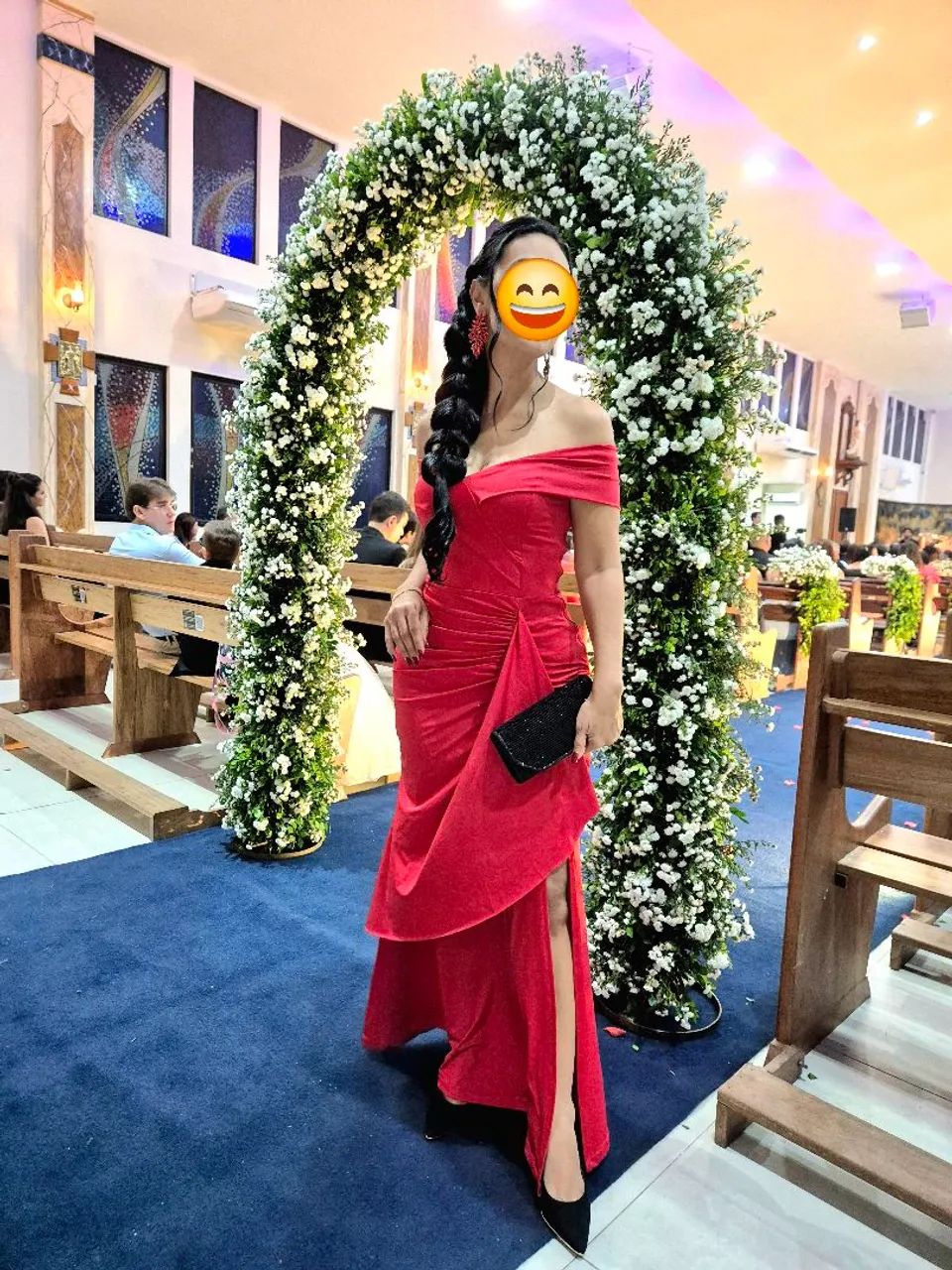 Vestido em malha festa - Foto 4