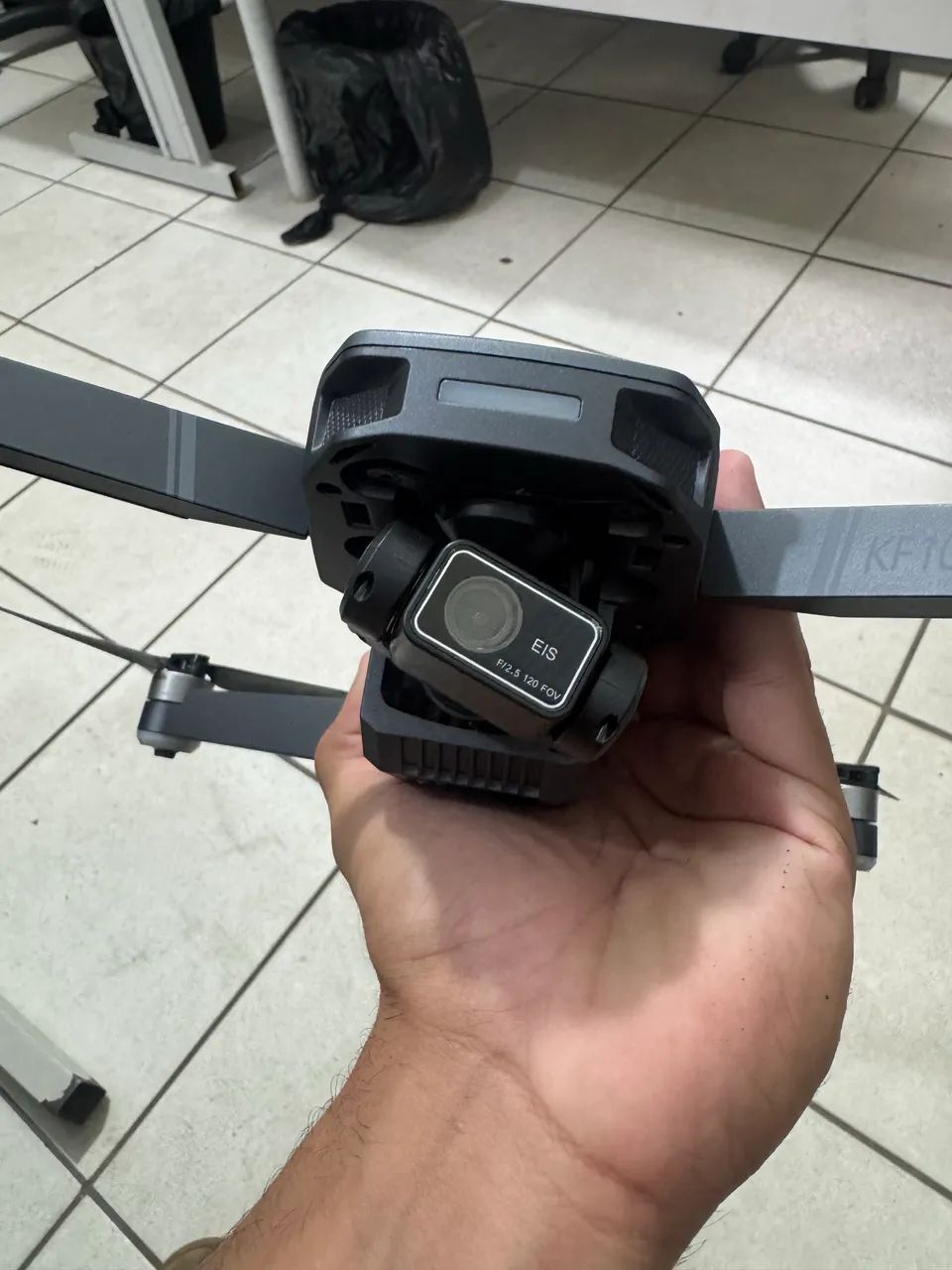 Drone KF101 Pro GPS | Gimbal 3 Eixos | EIS | Completo | Maleta - Foto 2