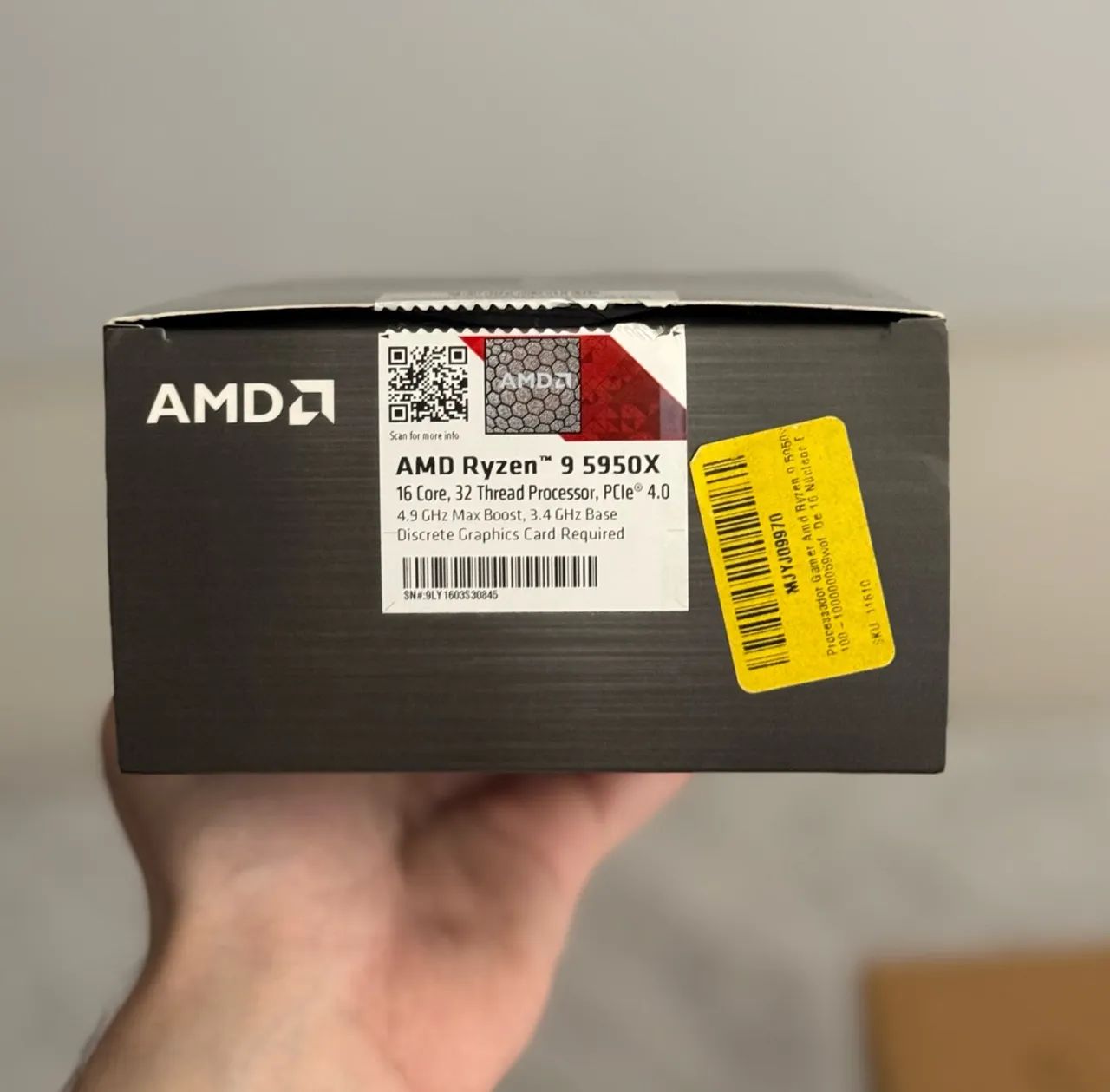 Processador AMD Ryzen 9 5950X, 3.4GHz (4.9GHz Max), 16 Núcleos, 32