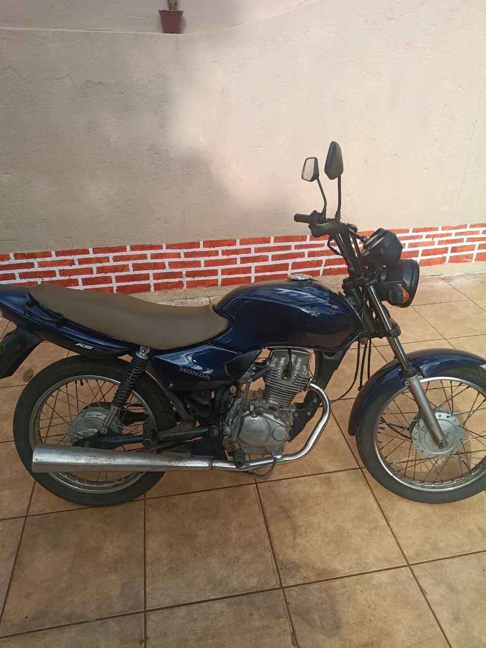 CG 125 Azul - Foto 3