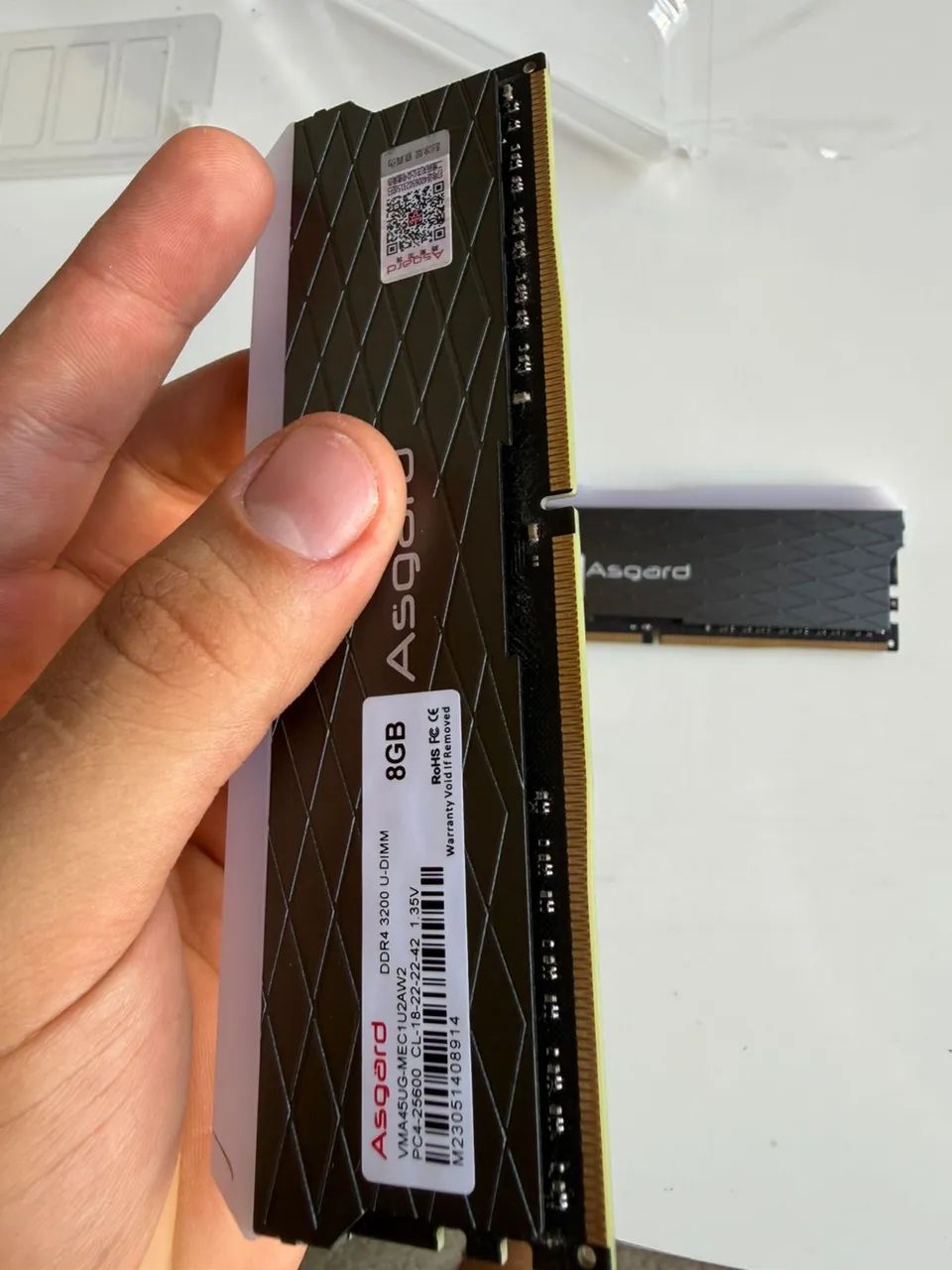 Memória ram asgard 2x8gb 3200mhz