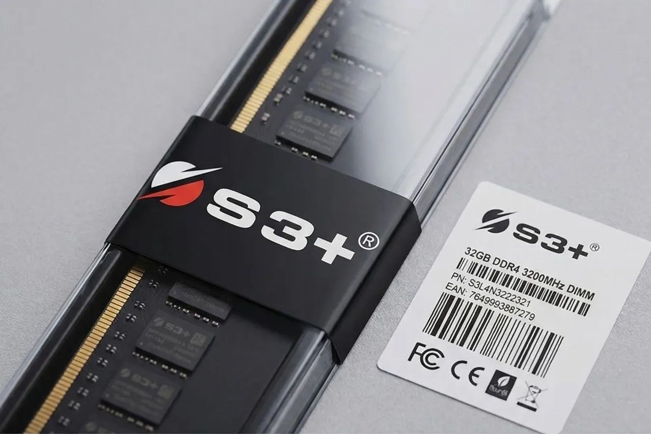 Memória Ram S3+ 1x32GB DDR4 CL22 - Foto 3