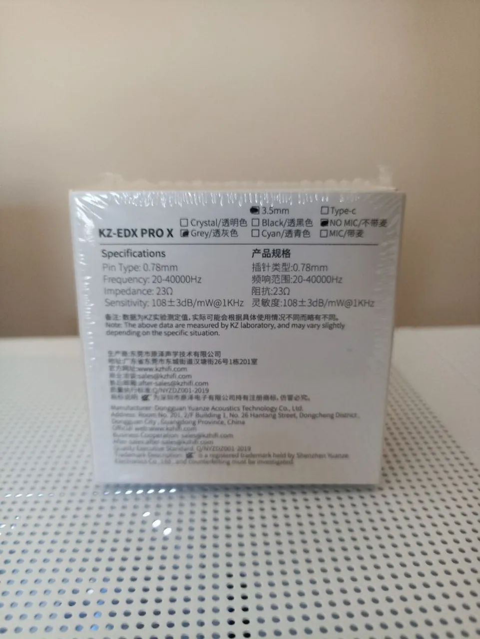Fone de ouvido EDX PRO X GREY442876784531875841