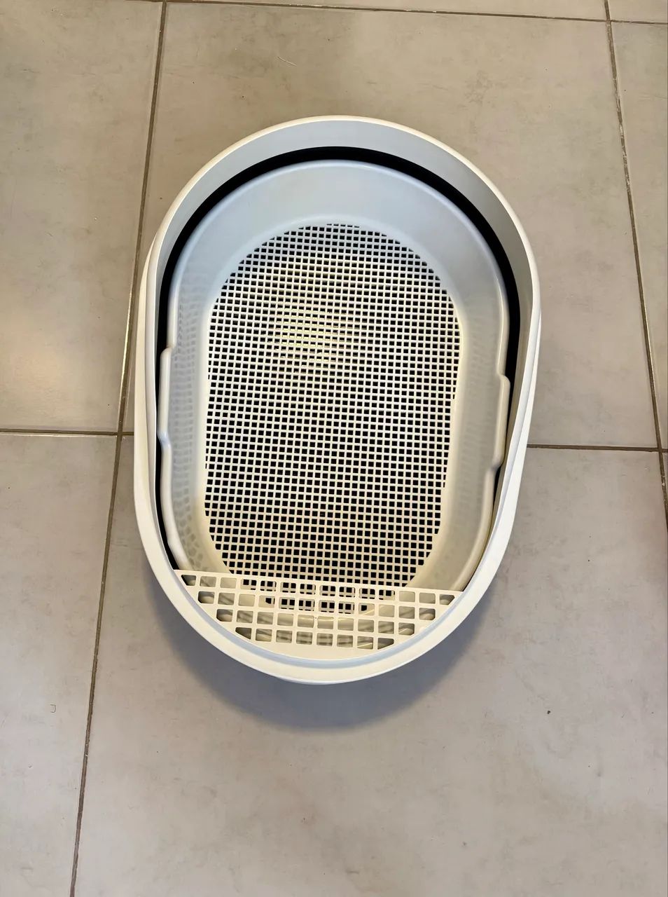 Banheiro Furacão Pet Furba na cor preta para Gatos- USADO