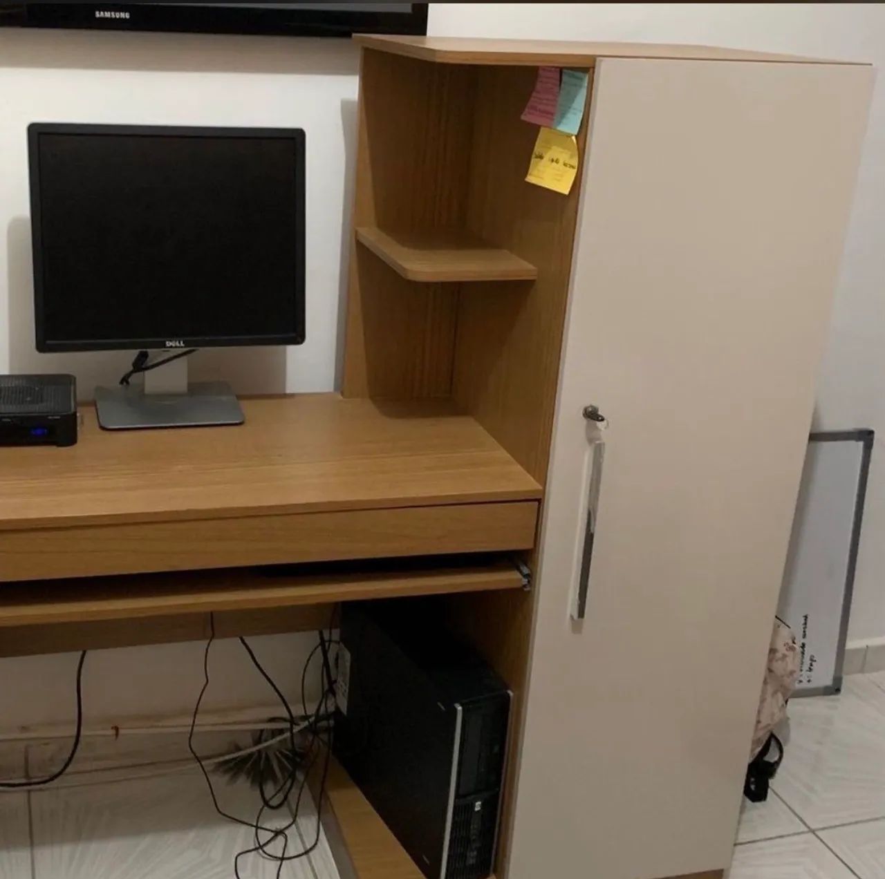 ESCRIVANINHA COM 1 PORTA E CHAVE - Foto 3