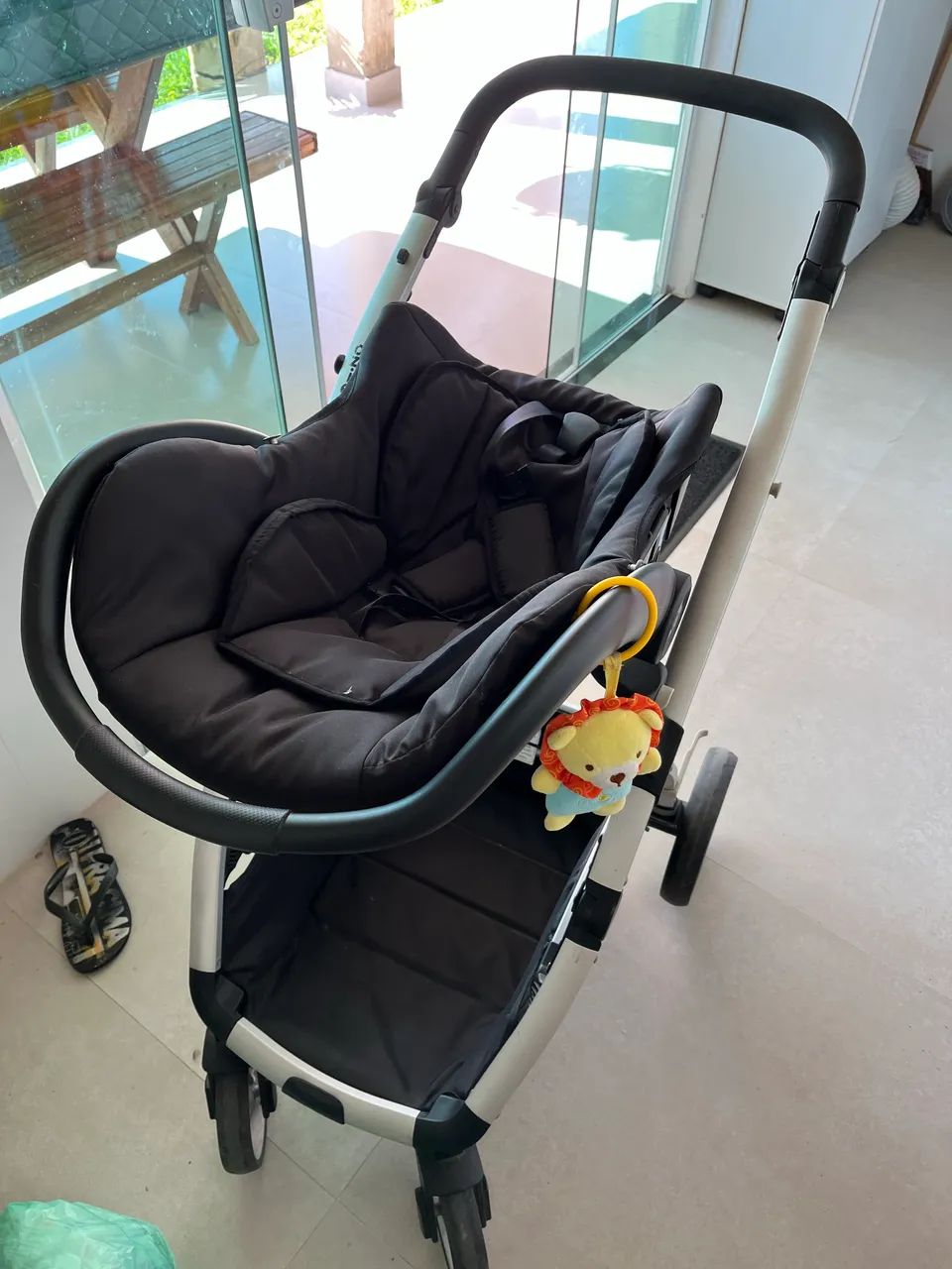 Carrinho Moisés com bebê conforto Dzieco - Foto 3