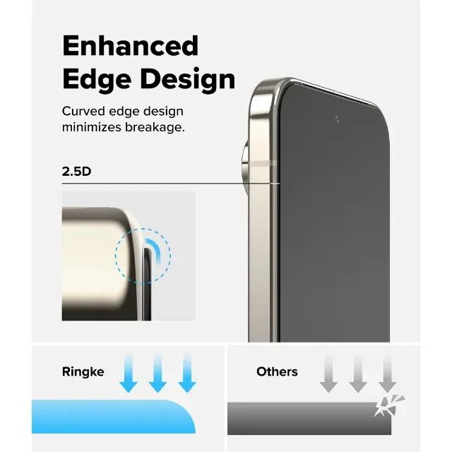 Película Ringke Easy Slide Glass Para Google Pixel 10 e 11 Pro XL, Pack com 2 unidades - Foto 5