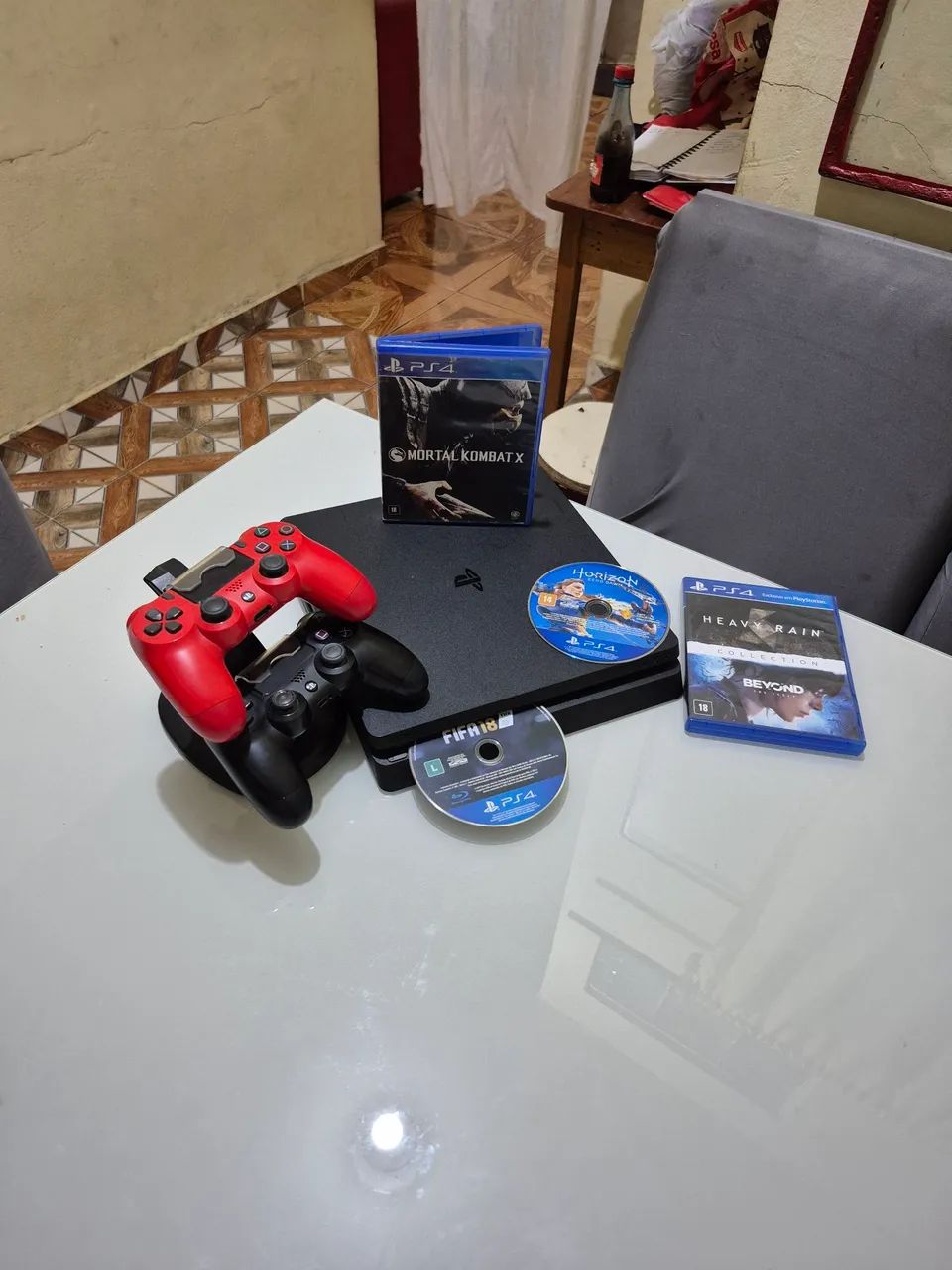 PS4 SLIM 1 TERA - KIT COMPLETO - Foto 4