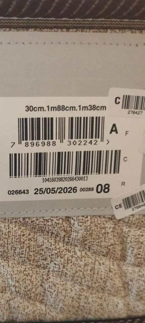Cama + Box (Ortobom) - Praticamenteo Zero! - Foto 4