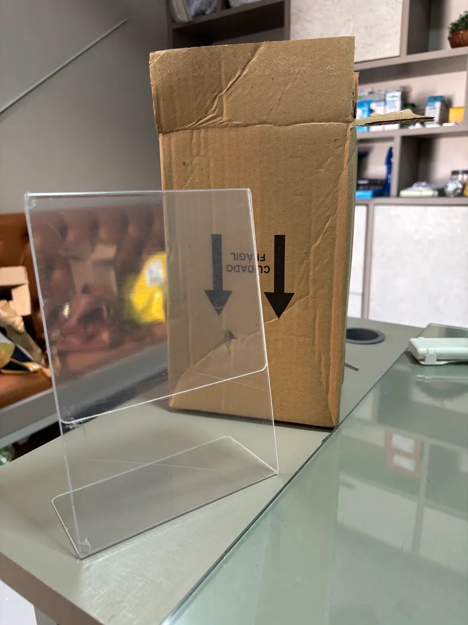 Display em acrílico A5