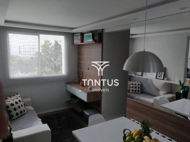 Apartamento com 2 dormitórios à venda, 50 m² por r$ 240.000 - pinheirinho - curitiba/pr - Foto 5