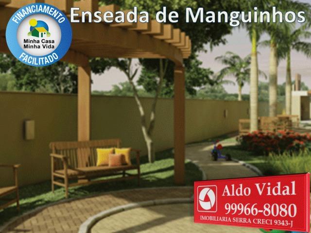 ARV36- Apartamento 2 quartos com suíte e varanda, Manguinhos Serra. - Foto 7