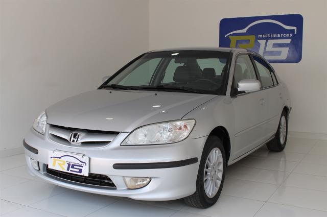 HONDA CIVIC 2005/2005 1.7 EX 16V GASOLINA 4P AUTOMÁTICO - Foto 2