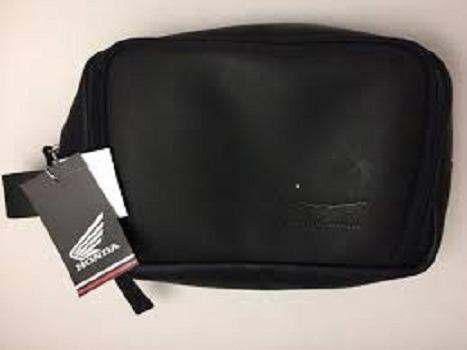 Necessaire De Couro Moto Honda Latego Preto Colecao Goldwing