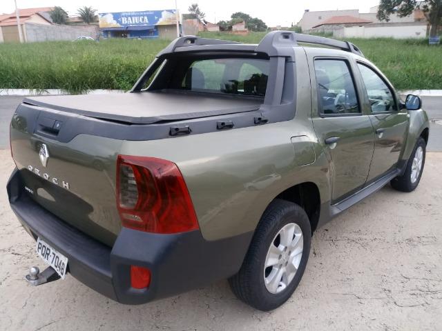 RN Duster Oroch 1.6 Expression Completa Verde 16/17 - Foto 7