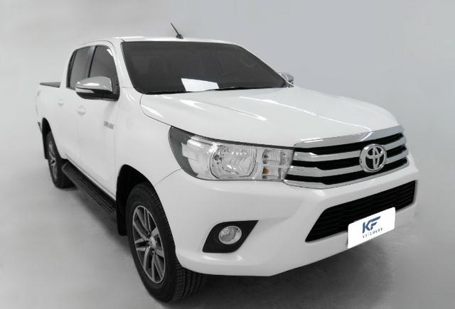 Toyota Hilux 2.8 SRV 2016 Blindado Branco Automático Completo
