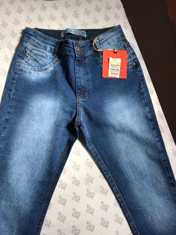 calça jeans feminina 3 por 100