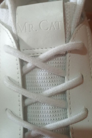 Tênis Feminino Mr. Cat Socks Branco - Foto 2