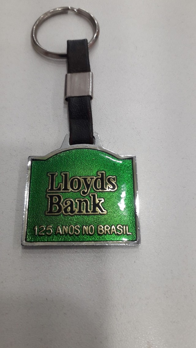 Lloysd Bank Magnífico e lindo Chaveiro de 125 anos - Foto 4