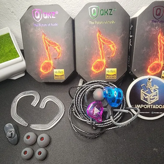 Fone De Ouvido QKZ-AK6 Retorno De Palco Gamer