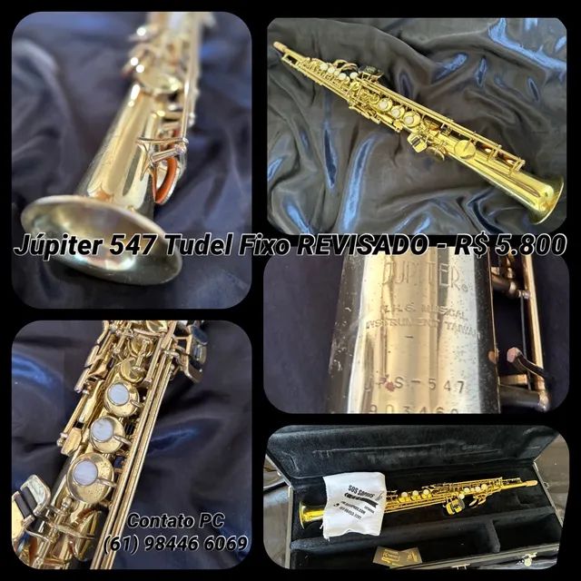 "sax soprano jupiter" no Brasil